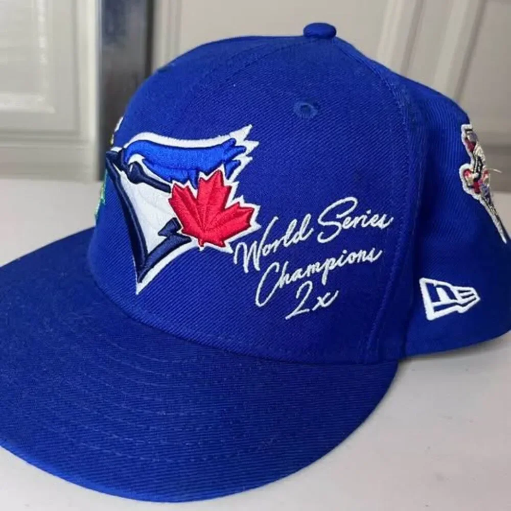 New Era embroidered blue
